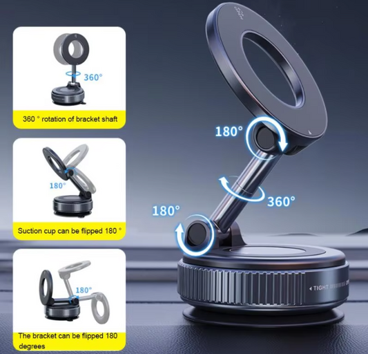 Vacuum Magnetic Phone Holder